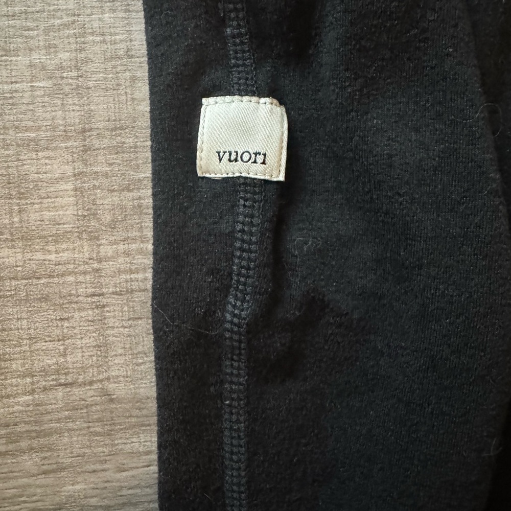 New Vuori Black Jogger Activewear Pants Size M - Picture 3 of 5